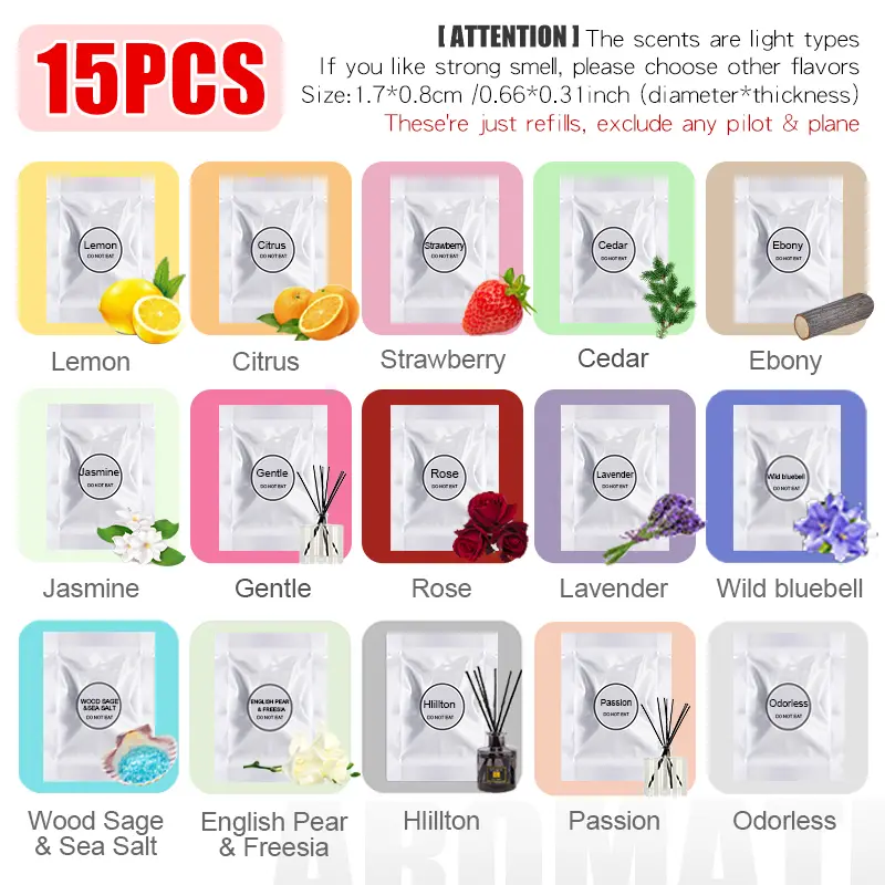 15PCS MIXED REFILLS