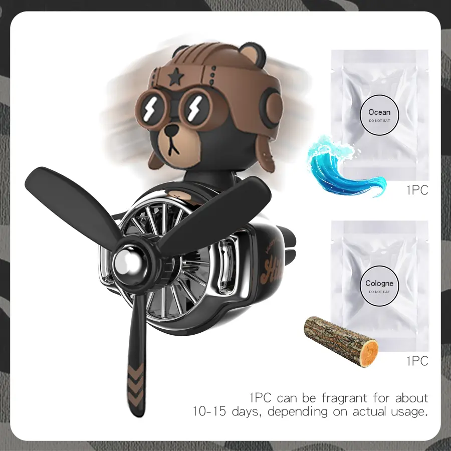 2PCS Bear